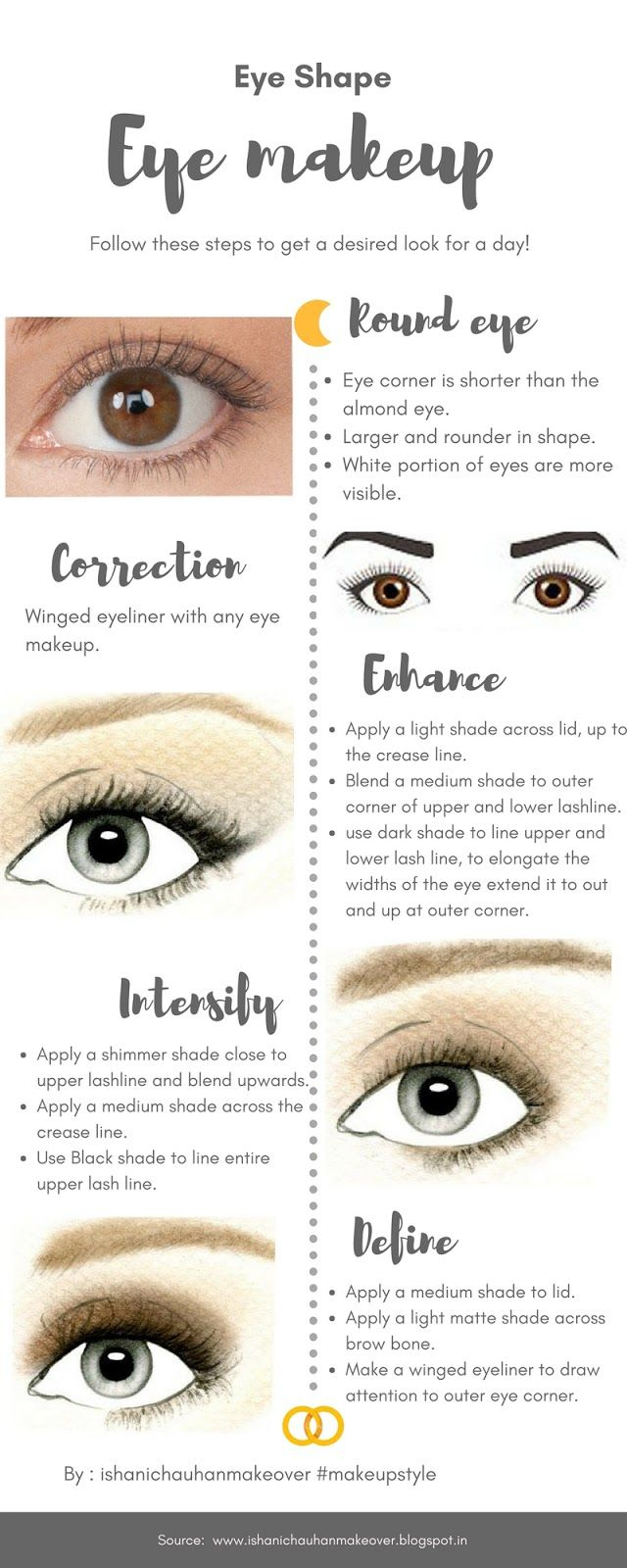 Round Eyes Makeup Eye Makeup For Round Eyes Pretty Eyes Eye Makeup Makeup For