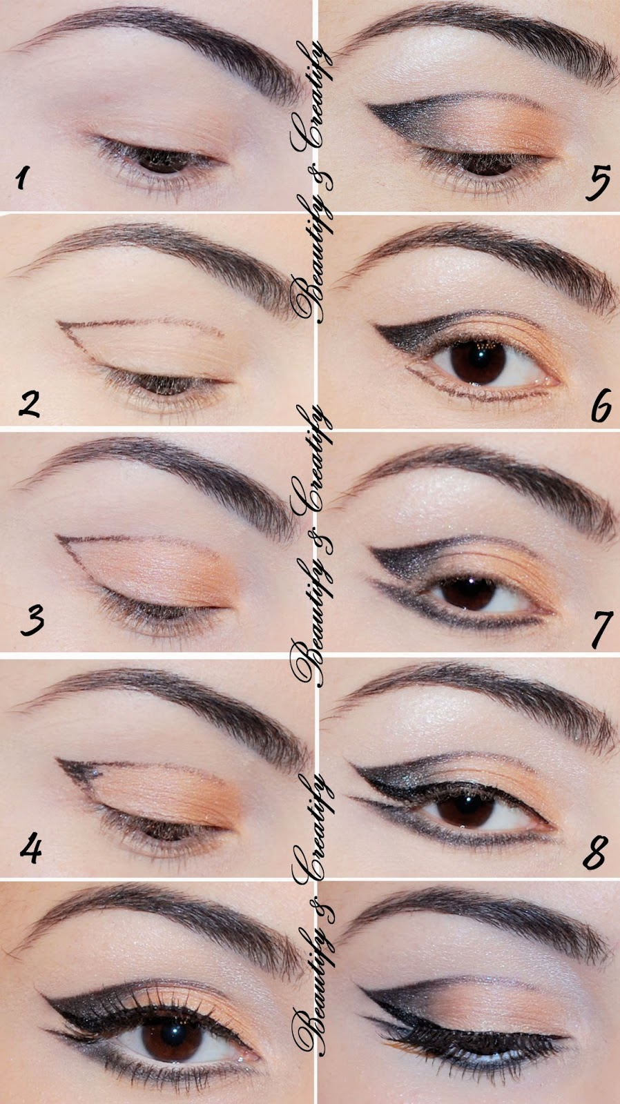 Shaded Eye Makeup Double Shade Eyeliner Tutorial B G Fashion