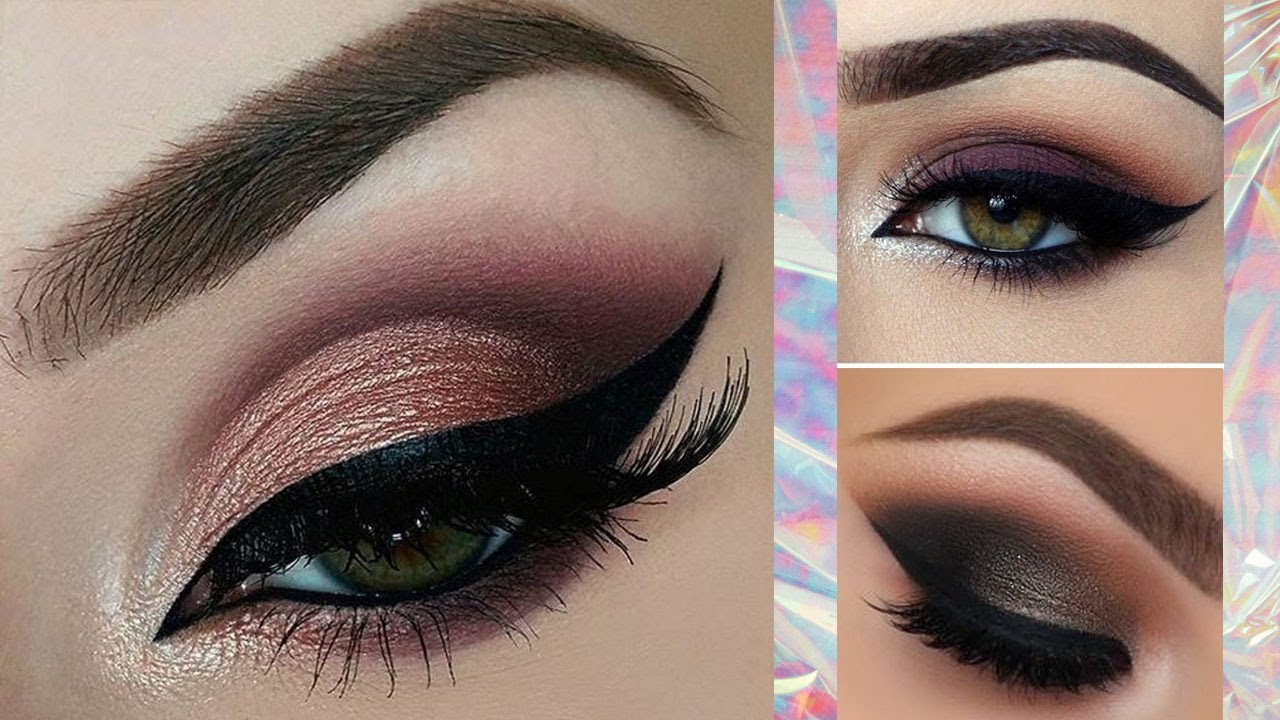 Shaded Eye Makeup Eye Makeup How To Apply Eye Shadow Eyeliner Mascara Step