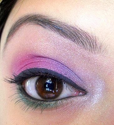 Silver And Purple Eye Makeup Purple Green Silver Eye Makeup Tutorial