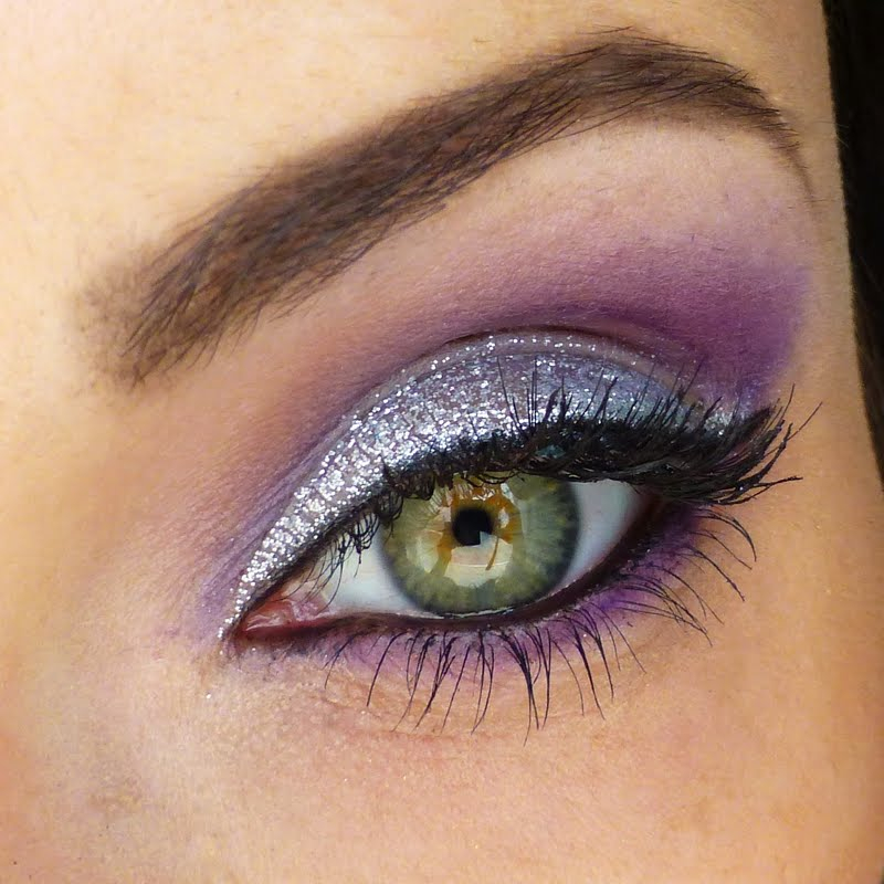 Silver And Purple Eye Makeup Silver Purple Izabella M Preen