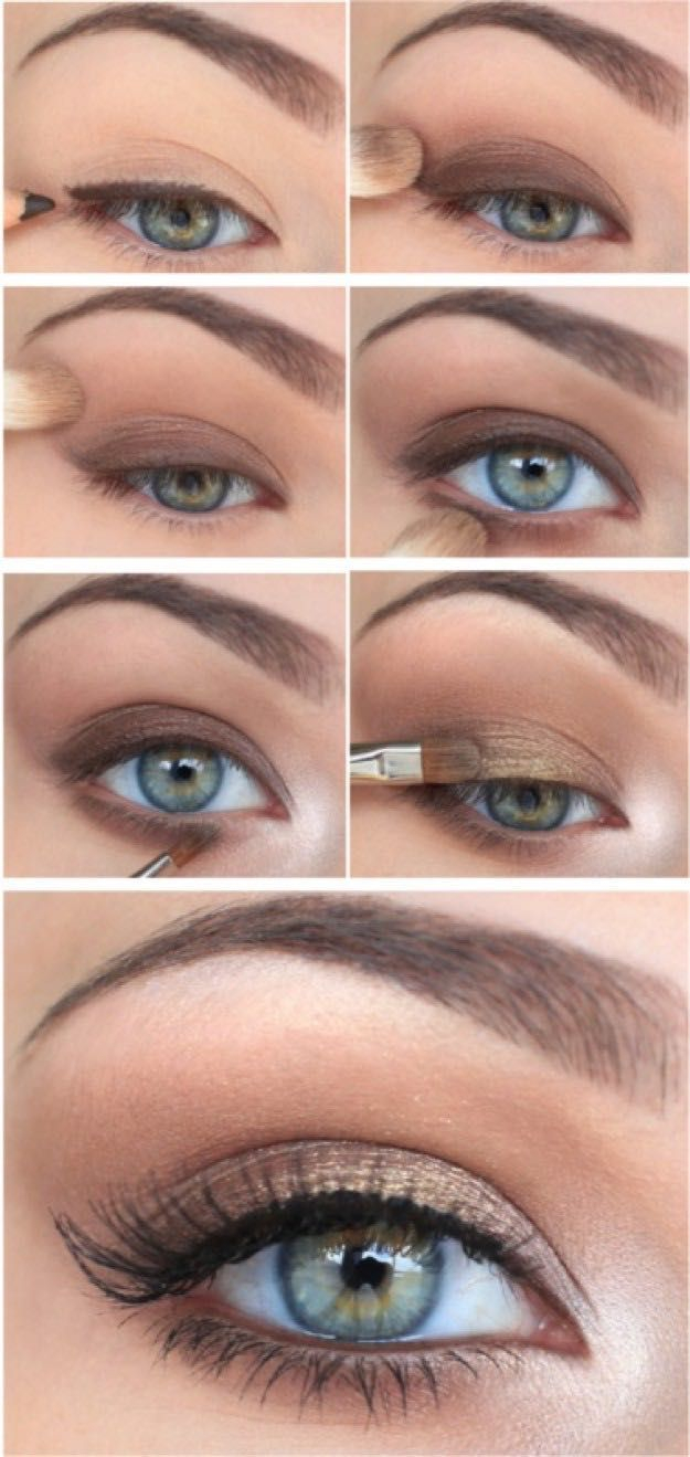Simple Brown Eye Makeup Tutorial 20 Simple Easy Step Step Eyeshadow Tutorials For Beginners Her