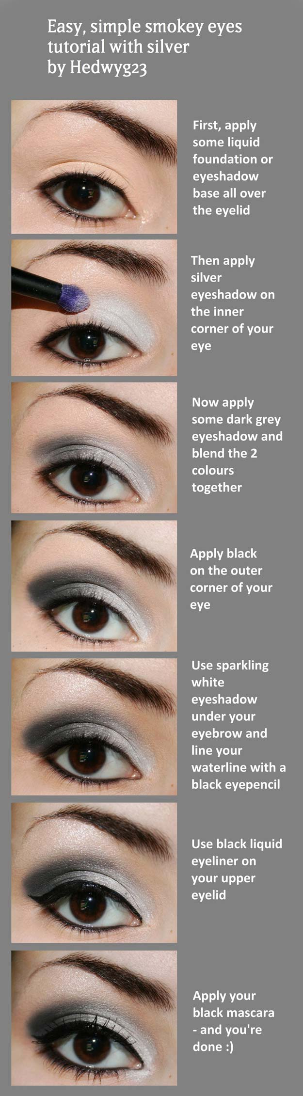 Simple Smokey Eye Makeup 34 Sexy Eye Makeup Tutorials The Goddess