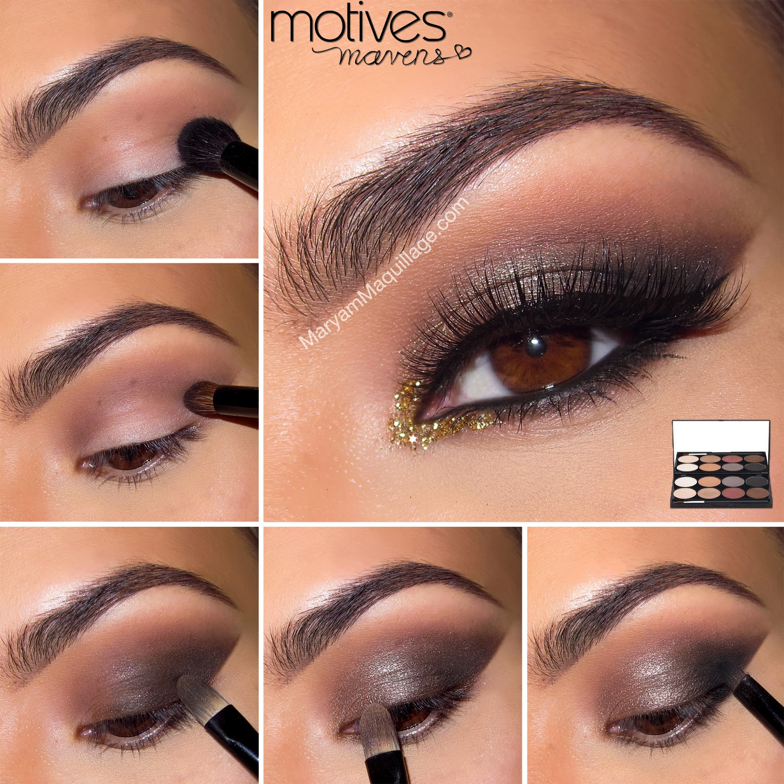 Smokey Brown Eye Makeup Tutorial Smokey Eyes Online Shopping Guides