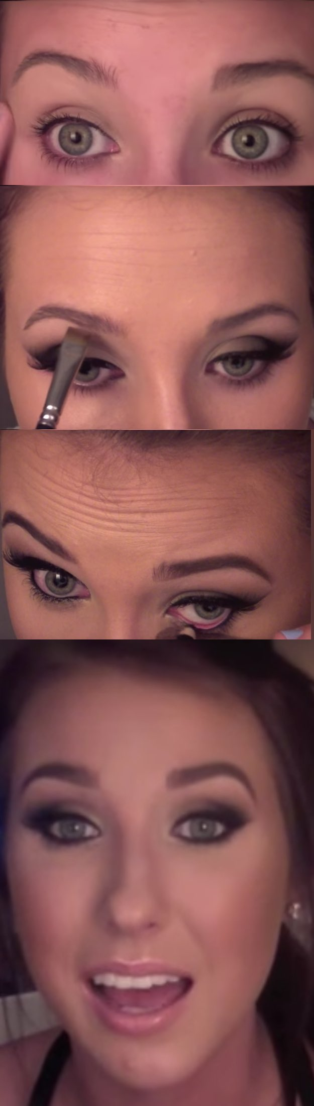 Smokey Cat Eye Makeup Steps 50 Perfect Makeup Tutorials For Green Eyes The Goddess