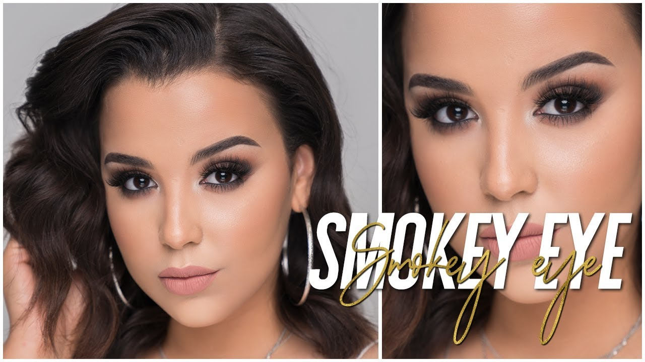 Smokey Cat Eye Makeup Steps How To Easy Smokey Cat Eye My Go To Makeup Look 2018