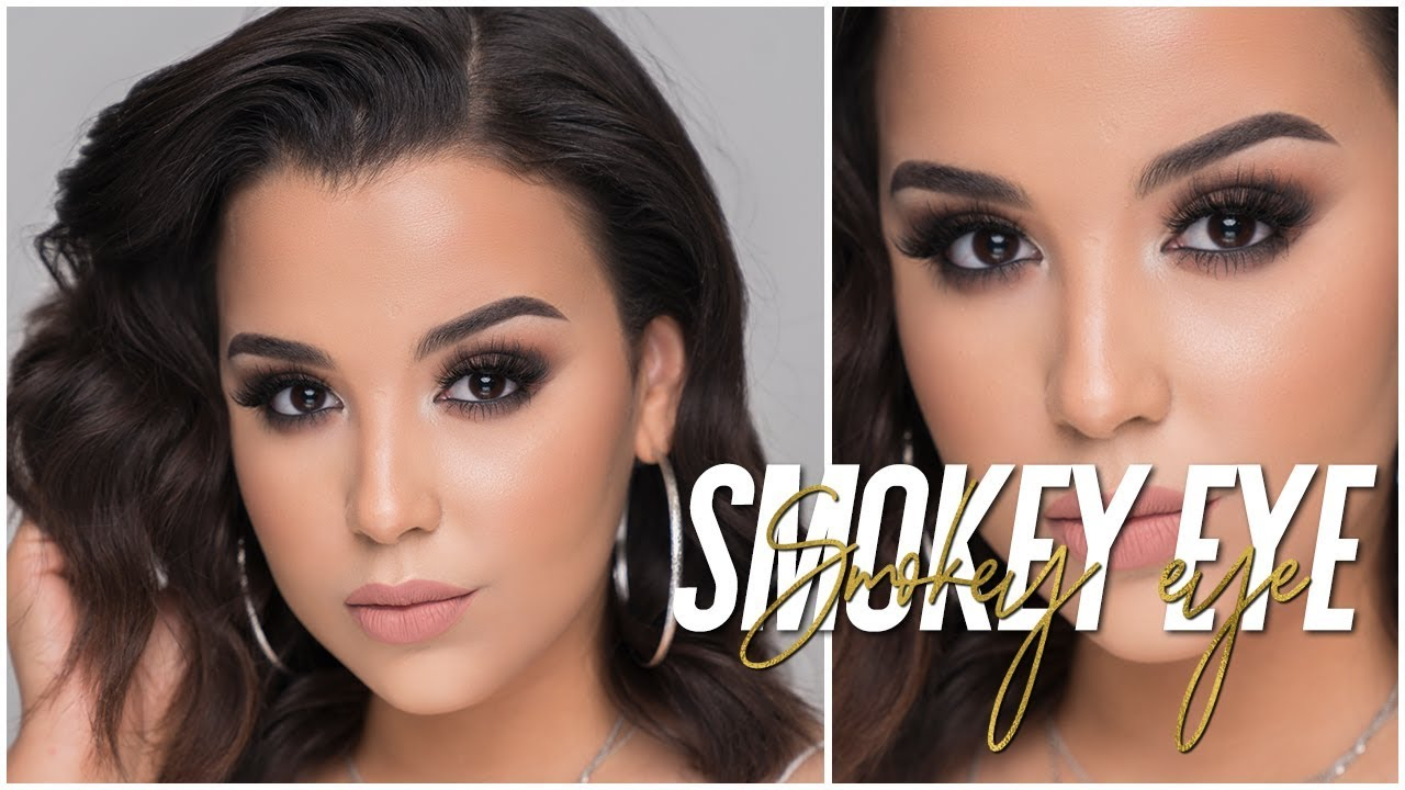 Smokey Cat Eye Makeup Steps How To Easy Smokey Cat Eye My Go To Makeup Look 2018