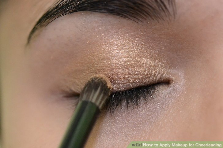 Smokey Eye Cheer Makeup How To Apply Makeup For Cheerleading 9 Steps With Pictures
