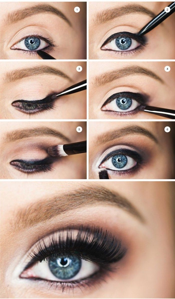 Smokey Eye Makeup For Blue Eyes 1001 Ideen Und Inspirationen Wie Sie Ihre Augen Schminken