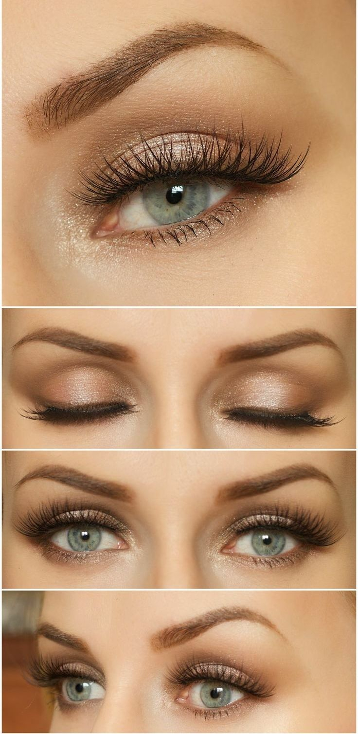 Smokey Eye Makeup For Blue Eyes Create A Perfect Metallic Smoky Eye In 3 Minutes Make Up