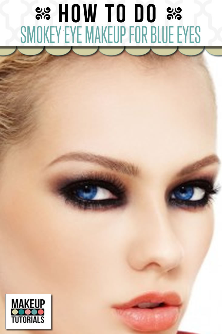 Smokey Eye Makeup For Blue Eyes Smokey Eye Makeup Tutorial For Blue Eyes Makeup Tutorials
