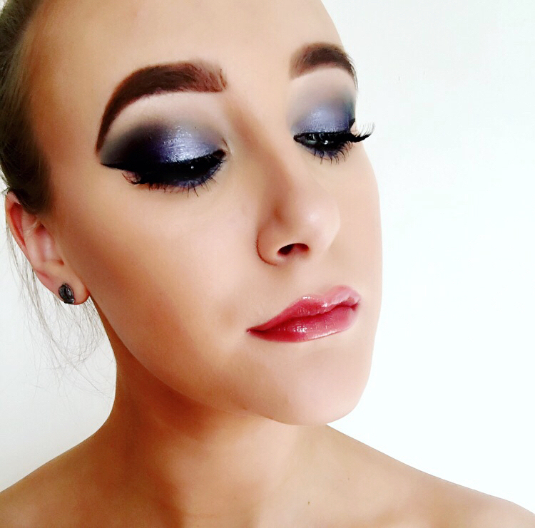 Smokey Eye Makeup For Grey Eyes Blue Smokey Eyemakeup Jessica Morris