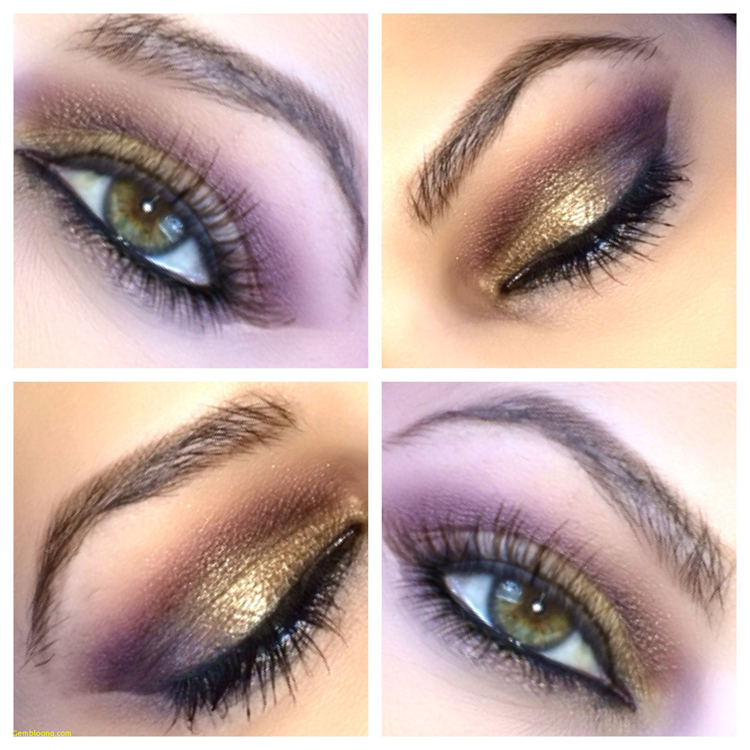 Smokey Eye Makeup For Hazel Eyes Eye Makeup For Hazel Eyes Fresh Purple And Bronzy Smokey Eye For