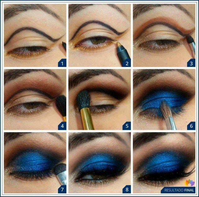 Smokey Makeup Blue Eyes 7 Types Of Eye Makeup Looks You Should Trytutorials Included