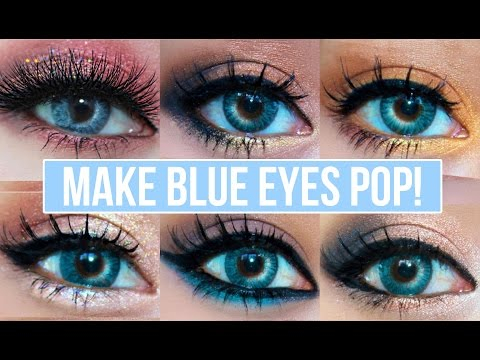 Smokey Makeup Blue Eyes The Most Gorgeous Eyeshadow Looks For Blue Eyes The Trend Spotter