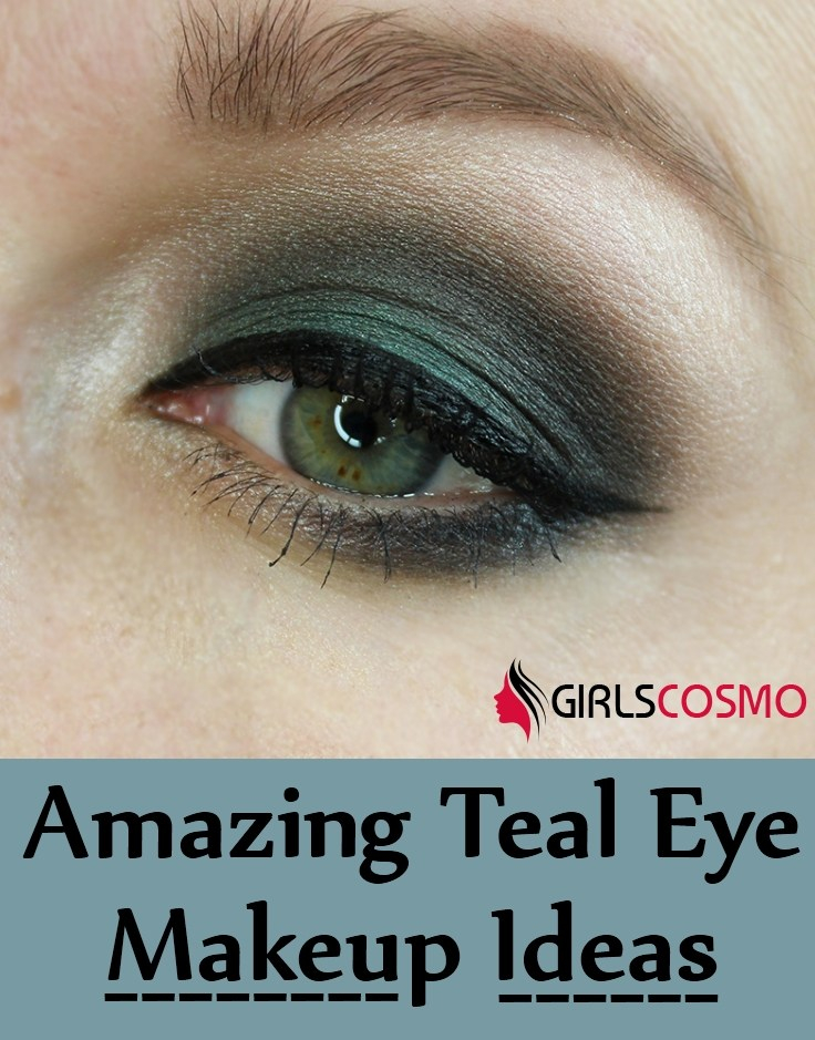 Smokey Teal Eye Makeup 6 Amazing Teal Eye Makeup Ideas Gilscosmo Shopping Made Easy