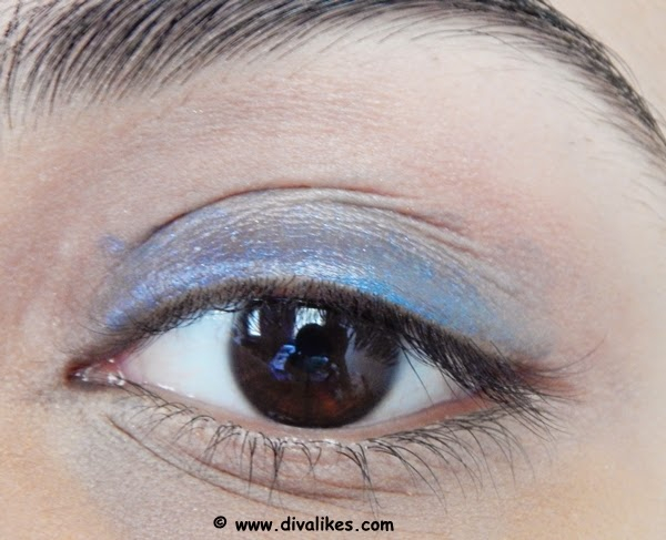 Socket Eye Makeup Stark Navy Blue Eye Makeup Tutorial Diva Likes