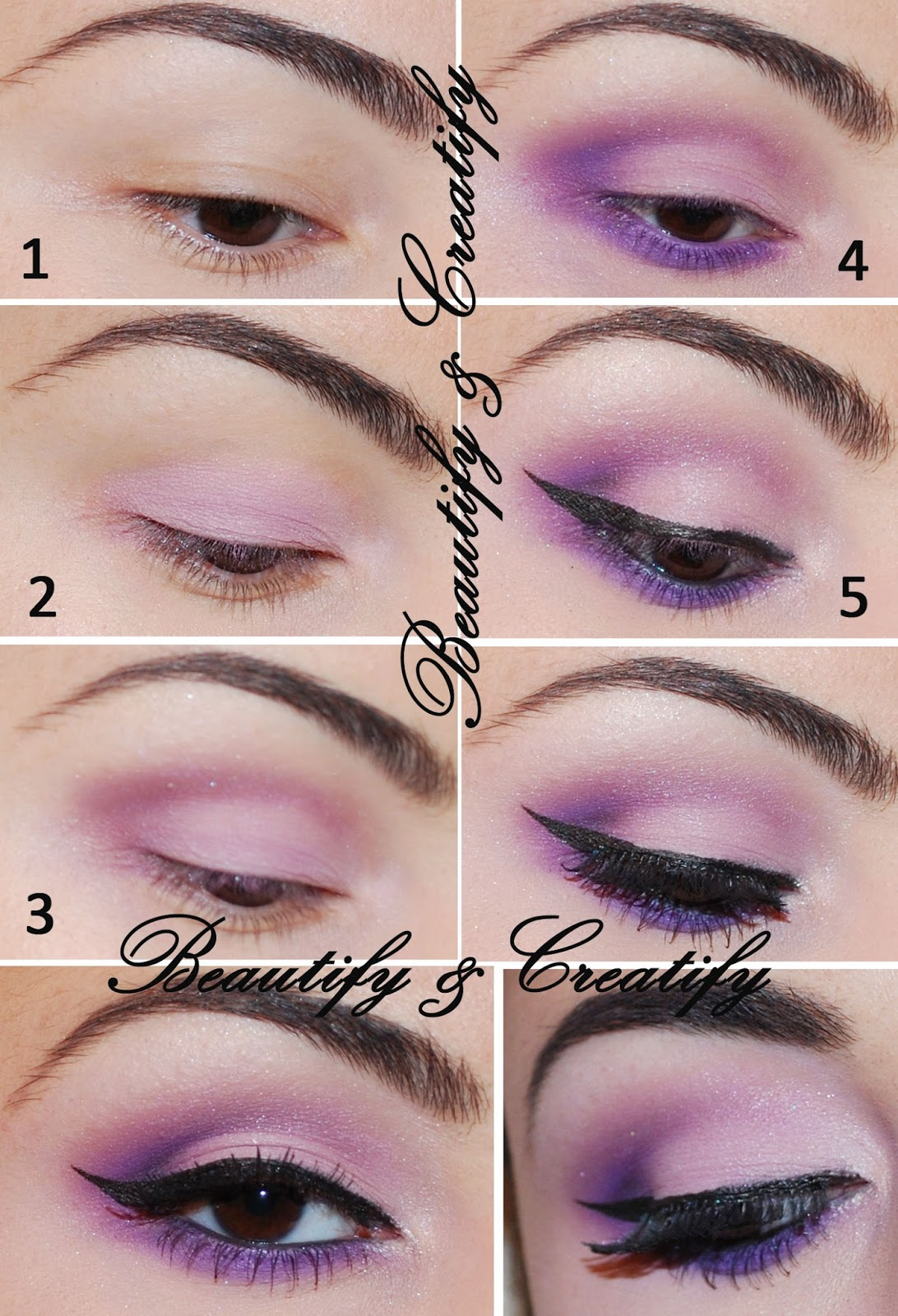 Soft Pink Eye Makeup Tutorial Everyday Purple Eye Makeup Tutorial