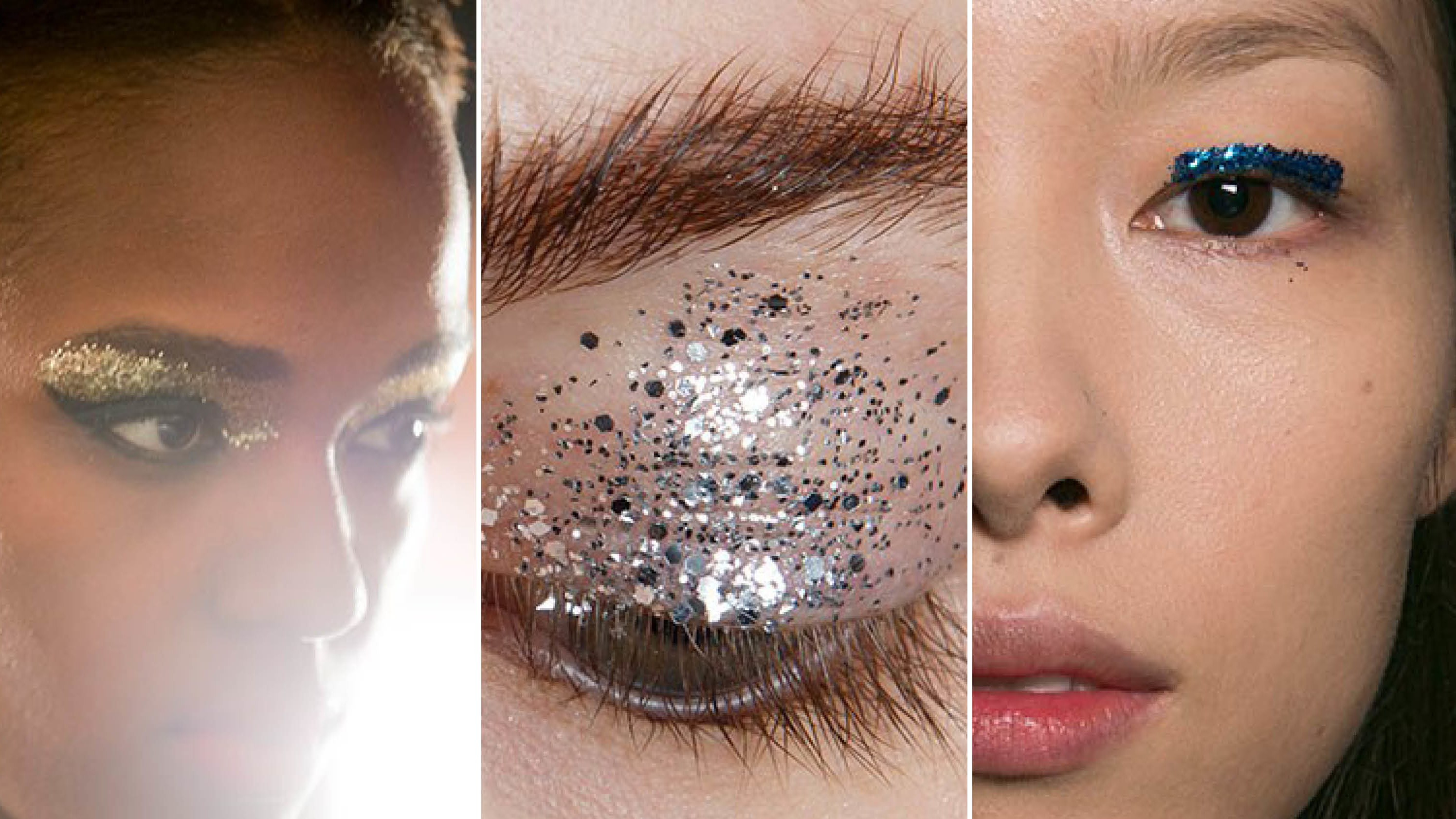Sparkly Eye Makeup 7 Ways To Wear Glitter Makeup From Low Key To Gats Allure