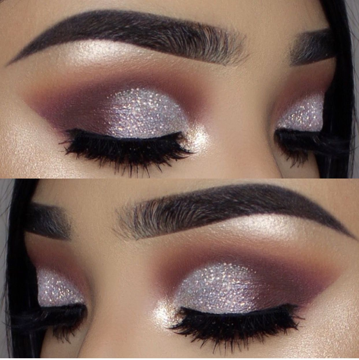 Sparkly Eye Makeup Makeup Eyemakeup Smokyeye Beauty Tips Pinterest Makeup Eye