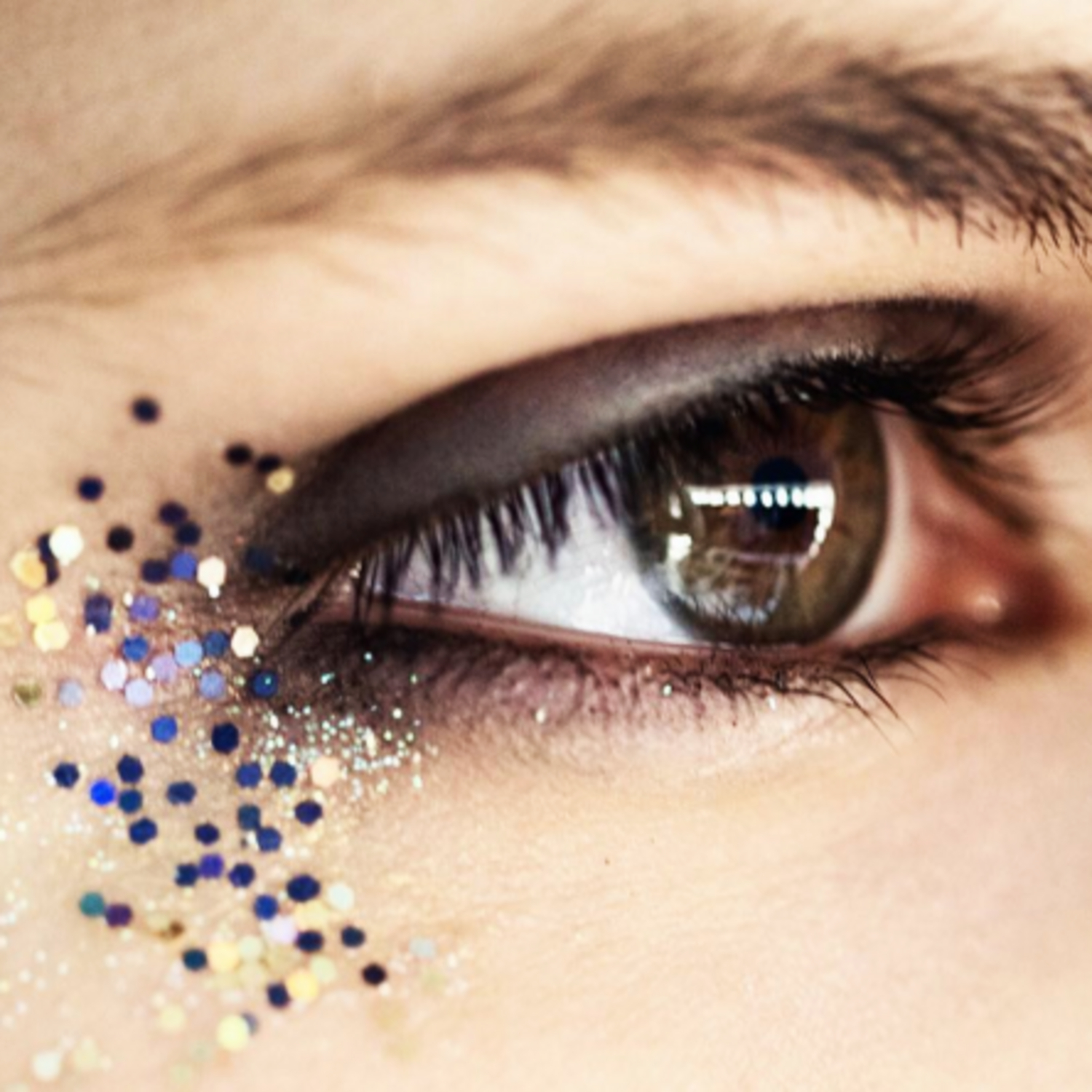 Sparkly Eye Makeup New York Fashion Week Fall 2016 The Biggest Glitter Makeup Moments