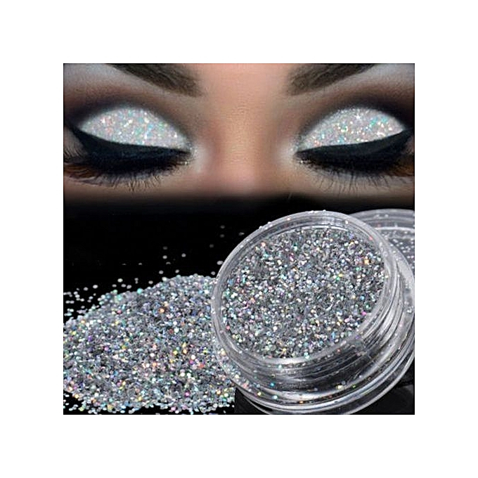 Sparkly Silver Eye Makeup Qibest Bluerdream Sparkly Makeup Glitter Loose Powder Eyeshadow