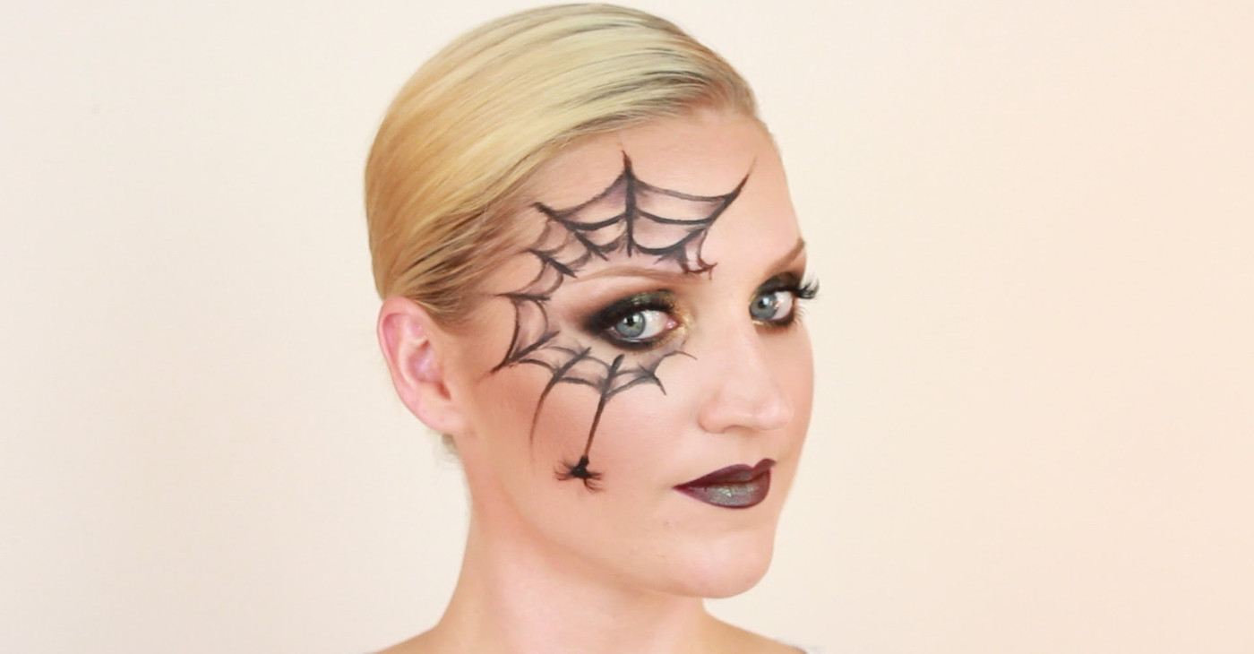 Spider Web Eye Makeup 17 Spider Web Makeup Designs Trends Ideas Design Trends