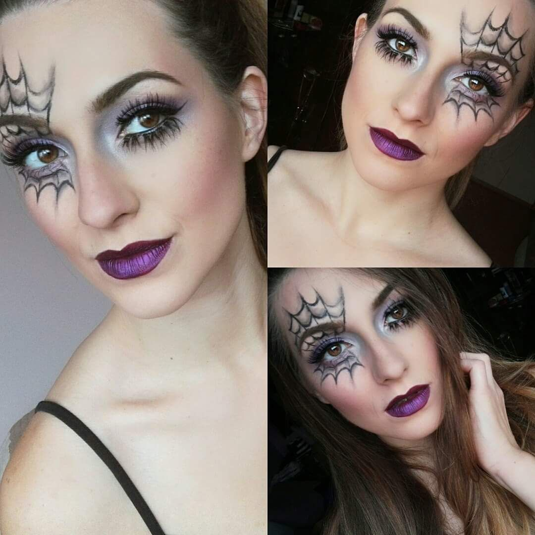 Spider Web Eye Makeup 62 Incredibly Easy Halloween Makeup Ideas Worth Trying This