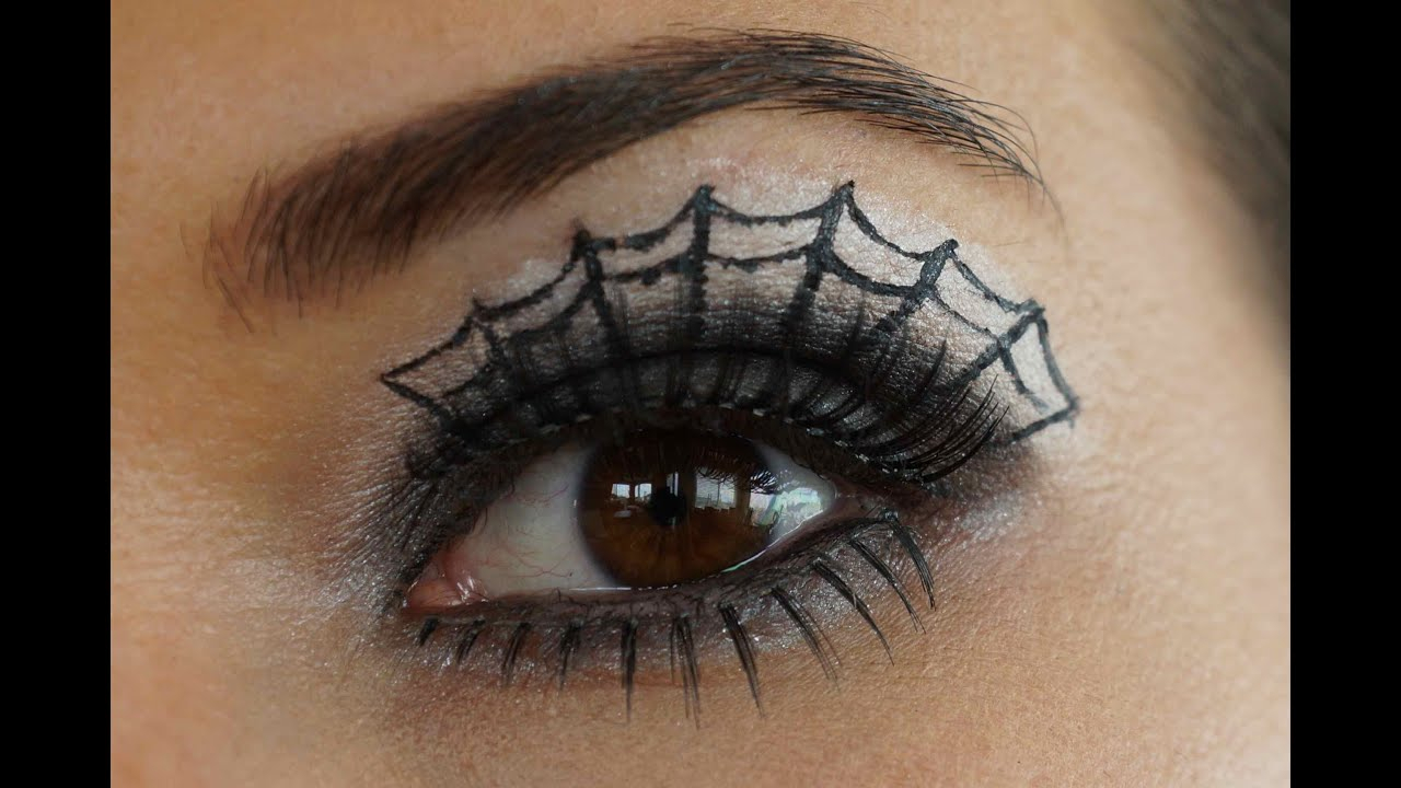 Spider Web Eye Makeup Spider Web Eye Makeup Makeup Academy