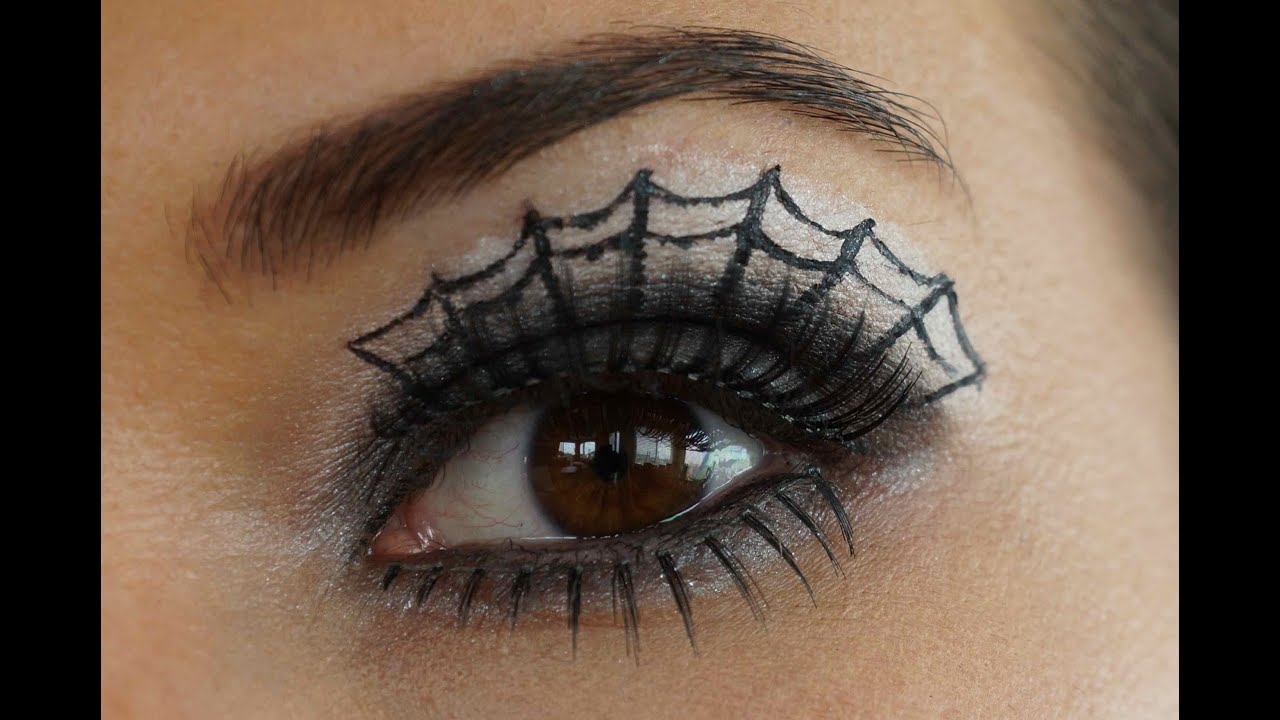 Spider Web Eye Makeup Spider Web Eye Makeup Makeup Academy