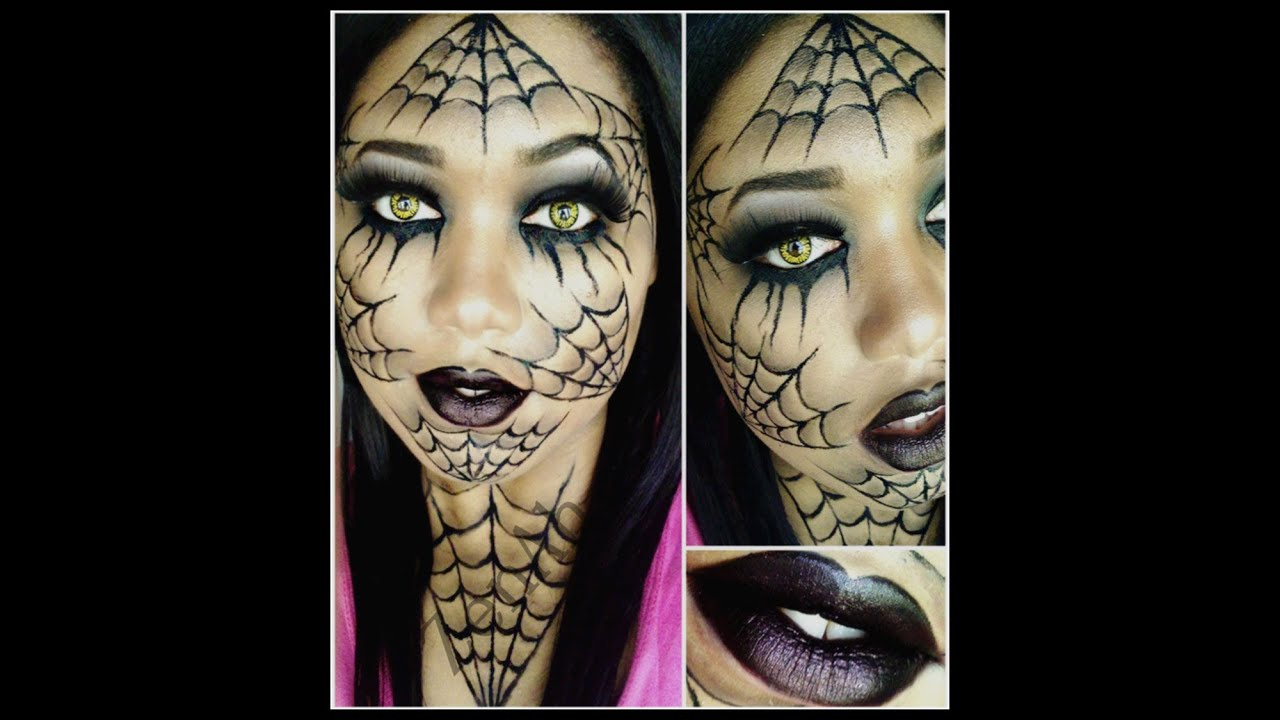 Spider Web Eye Makeup Spider Web Eye Makeup Tutorial