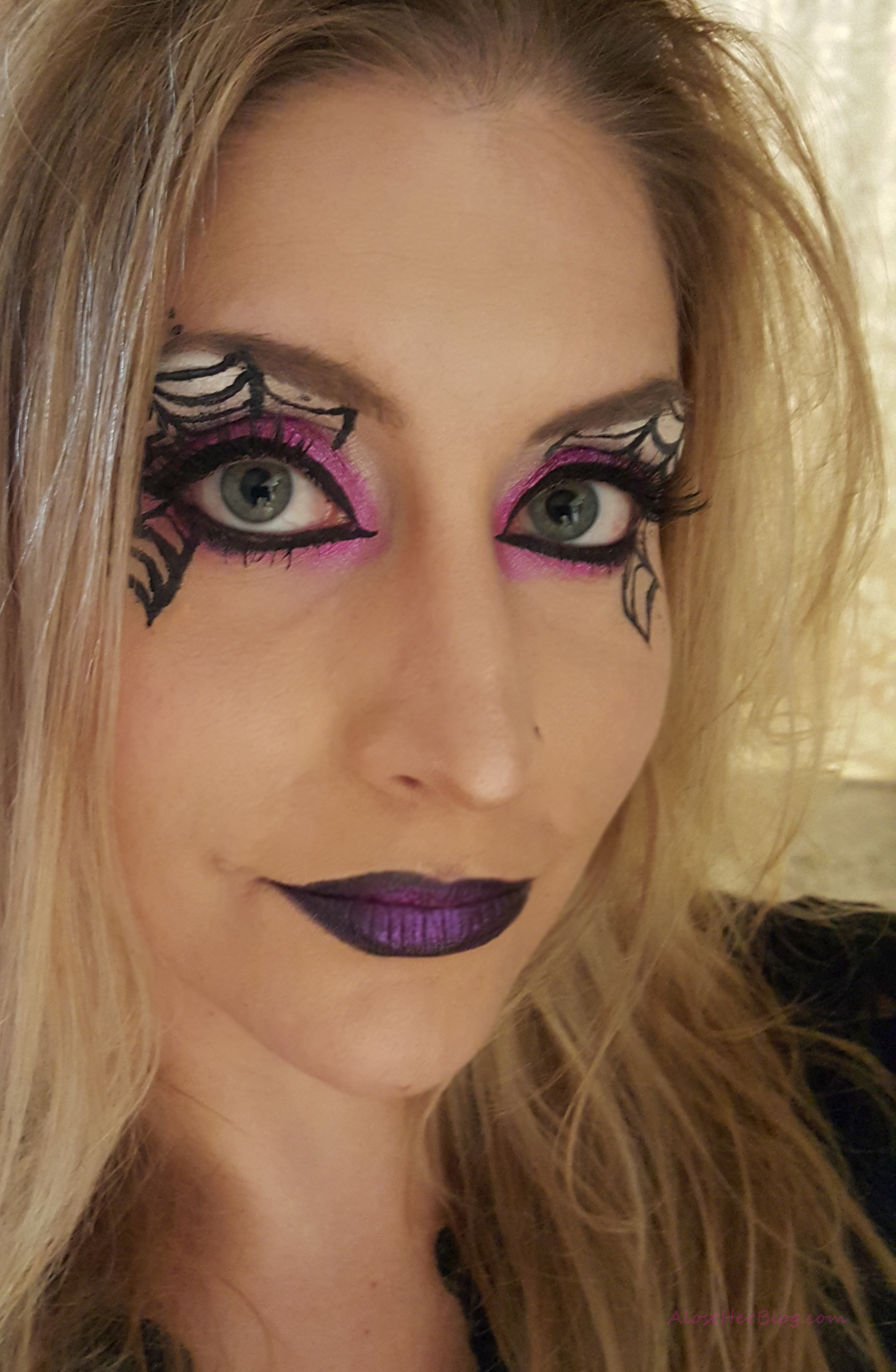 Spider Web Eye Makeup Spider Web Halloween Makeup Almost Her