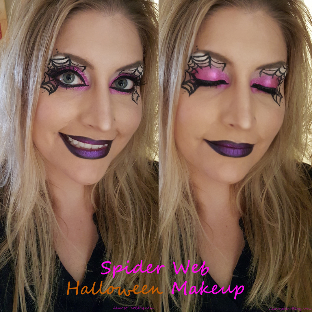 Spider Web Eye Makeup Spider Web Halloween Makeup Almost Her