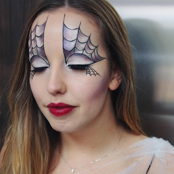 Spider Web Makeup On Eyes 17 Spider Web Makeup Designs Trends Ideas Design Trends