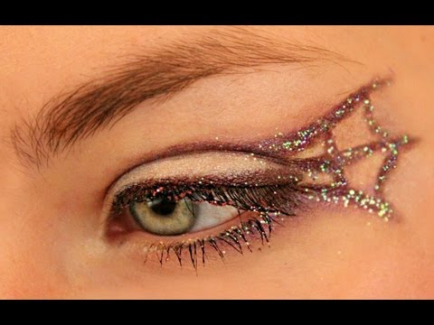 Spider Web Makeup On Eyes Spooky Spiderweb Eyes Halloween Tutorial Youtube