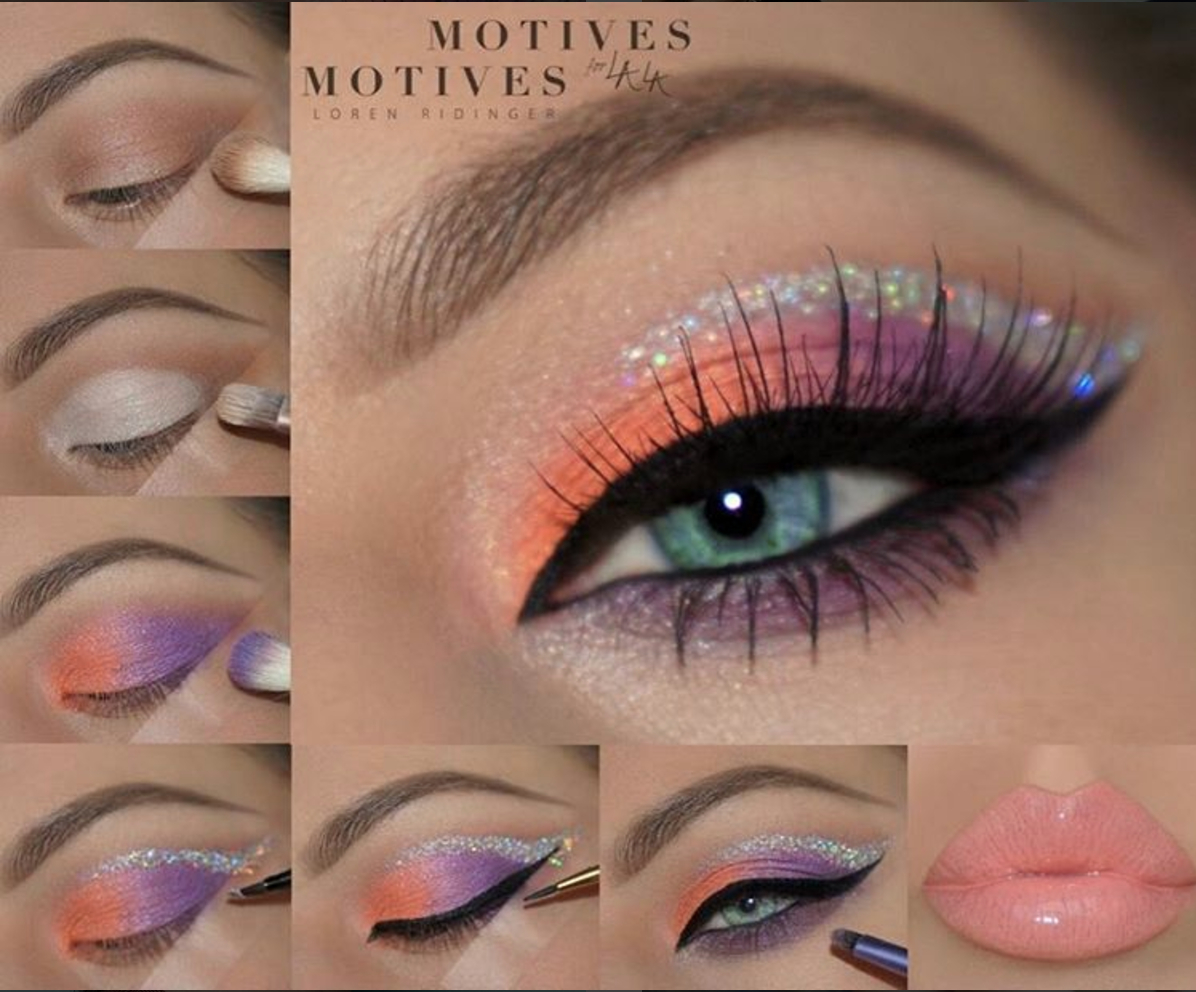 Spring Eye Makeup Get The Look With Motives Blossom Spring Makeup Tutorial