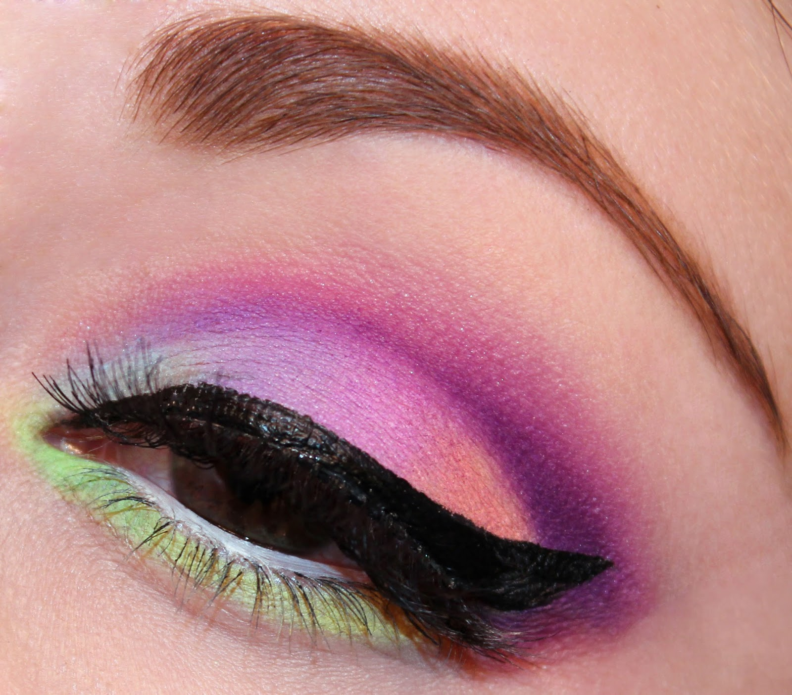 Spring Eye Makeup Luhivys Favorite Things Spring Pastel Rainbow Eye Makeup