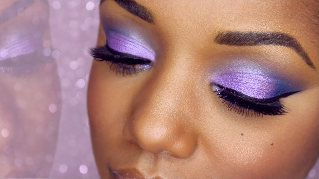 Spring Eye Makeup Purple Spring Eye Makeup Tutorial Ellarie Youtube