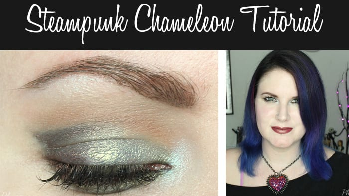 Steampunk Eye Makeup Makeup Geek Steampunk Chameleon Tutorial