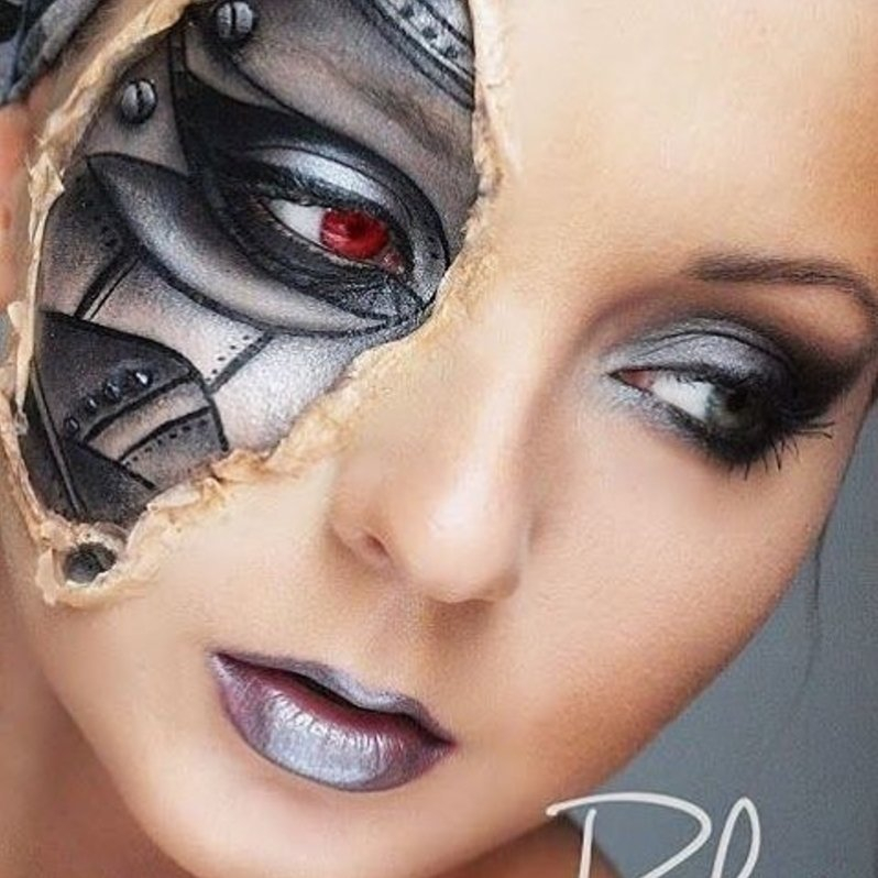 Steampunk Eye Makeup Steampunk Junkies On Twitter Cool Cyborg Special Effects Makeup