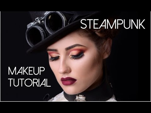 Steampunk Eye Makeup Steampunk Makeup Tutorial Youtube