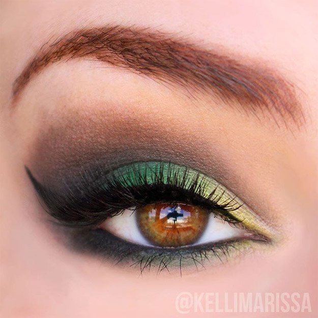 Subtle Makeup For Brown Eyes 9 Fun Colorful Eyeshadow Tutorials For Makeup Lovers