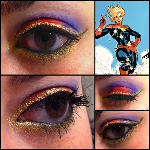 Superhero Eye Makeup Cottontailstyle Superhero Makeup Captain Digital Baubles