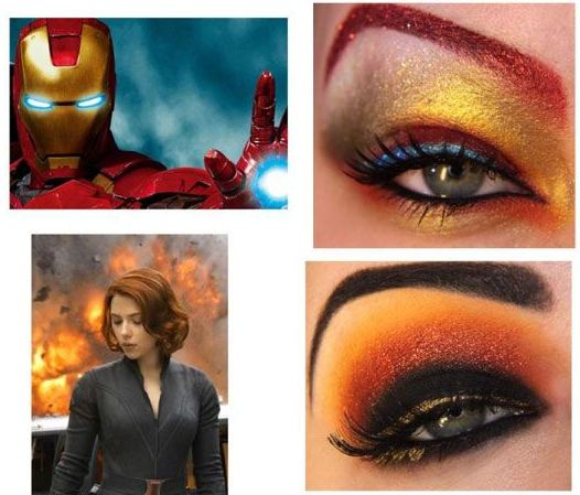 Superhero Eye Makeup Super Heroes Inspired Eye Makeup Latest Trends Online