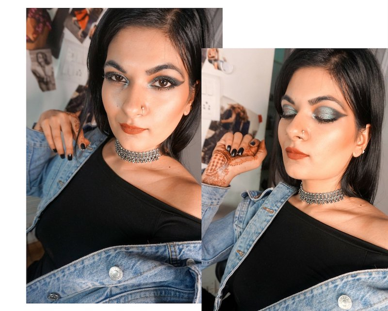 Teal Smokey Eye Makeup Metallic Teal Smokey Eye Makeup Makeupandbeauty