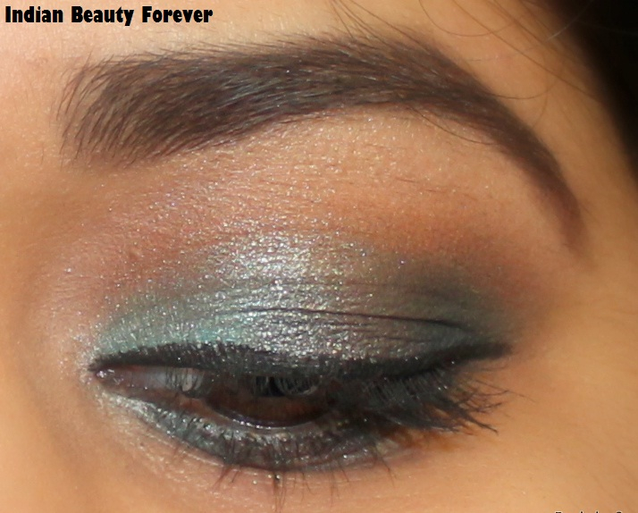Teal Smokey Eye Makeup Teal Grey Smokey Eye Makeup Indian Beauty Forever