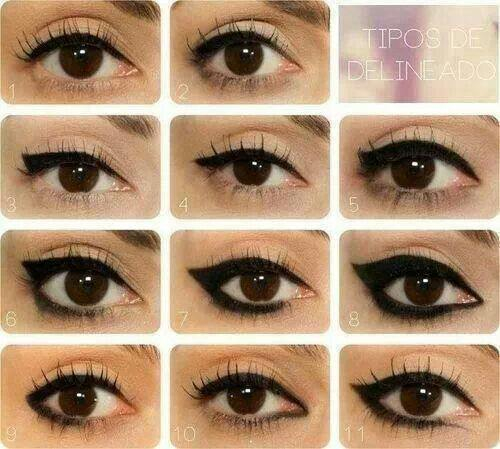 Types Of Eye Makeup Different Types Of Cat Eye Makeup Eye Makeup