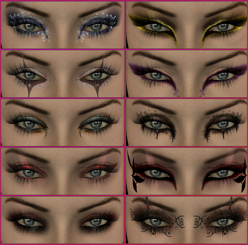 Types Of Eye Makeup Eyes Different Eye Makeup Styles