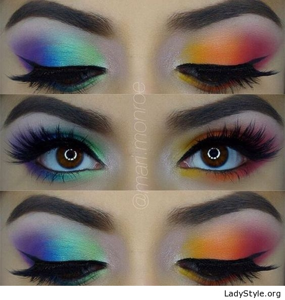 Types Of Eye Makeup New Types Of Eye Makeup Love The Colors Ladystyle