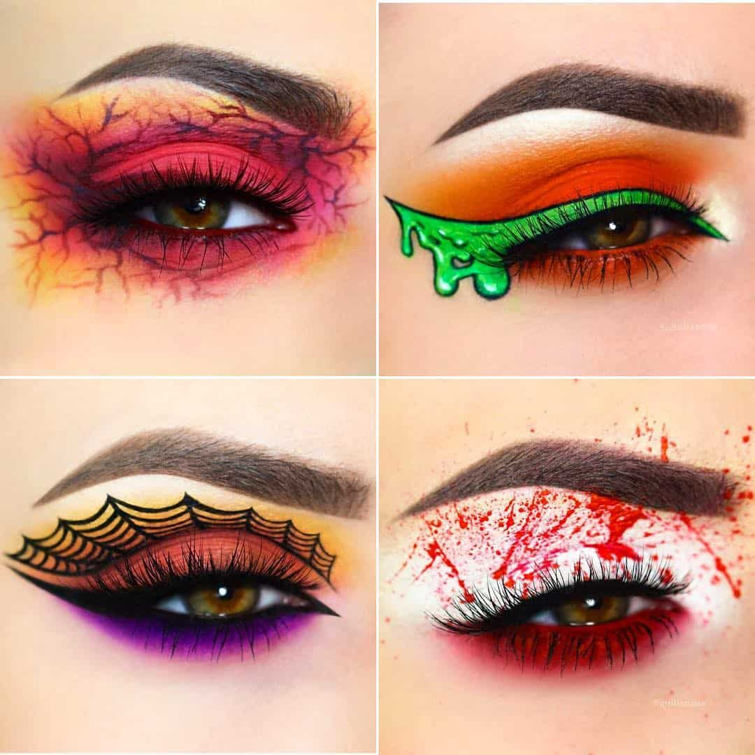 Unique Eye Makeup Ideas 27 Sexy And Spooky Halloween Makeup Ideas Ritely